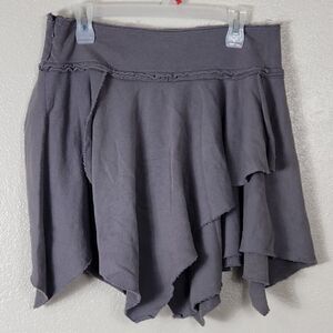 Moda International Skirt Size M Gray
